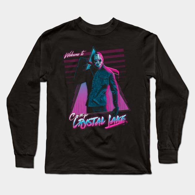 Welcome to camp crystal lake Long Sleeve T-Shirt by ddjvigo